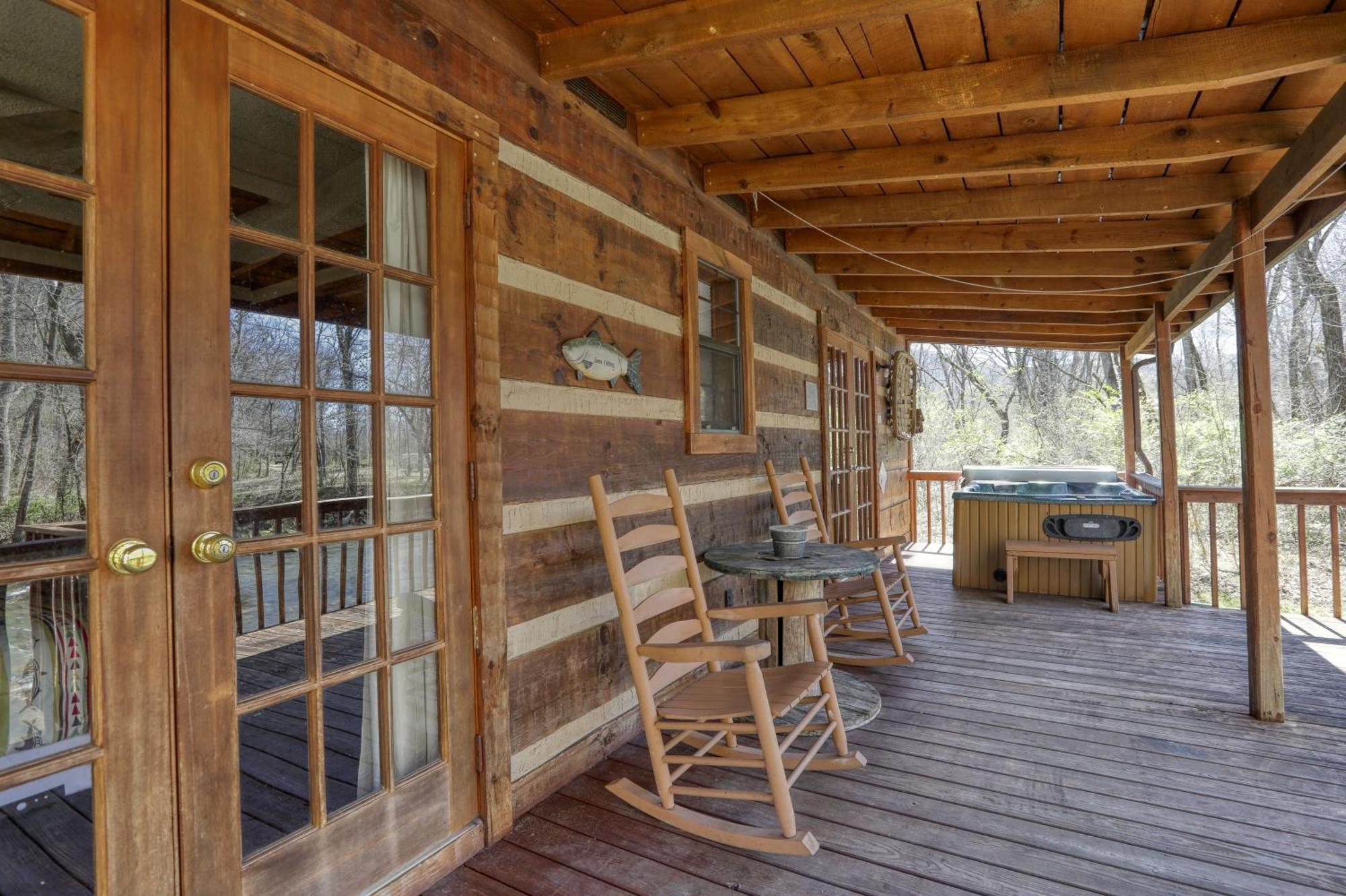 Creekside Memories Cabin Cosby Kültér fotó