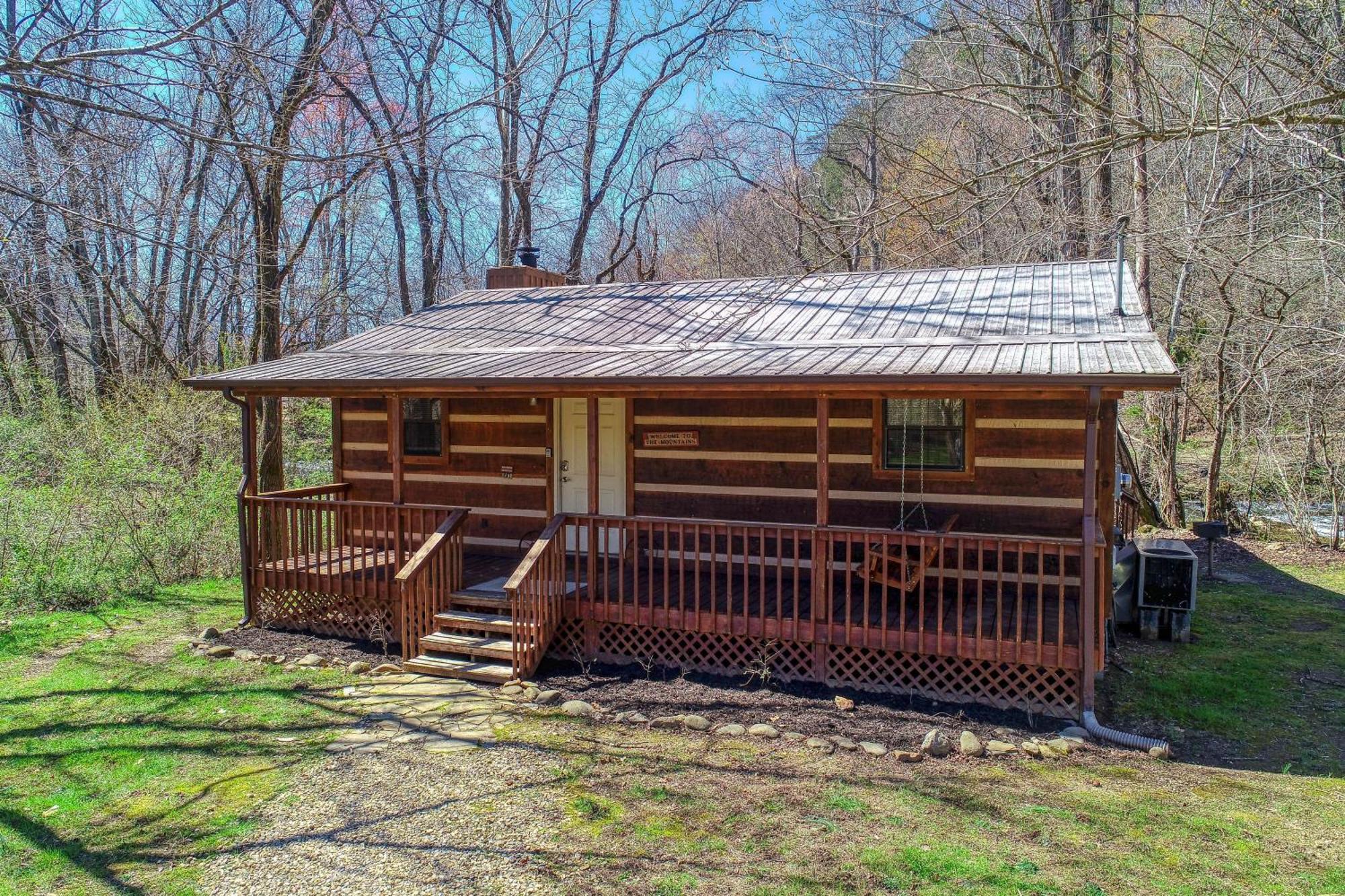 Creekside Memories Cabin Cosby Kültér fotó